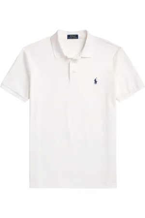 Ralph Lauren Playera tipo polo con logo bordado