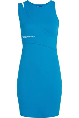 Karl Lagerfeld Vestido corto de canalé