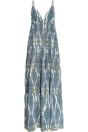 Etro Vestido largo estampado