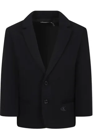 Calvin Klein Blazer de vestir con logo bordado