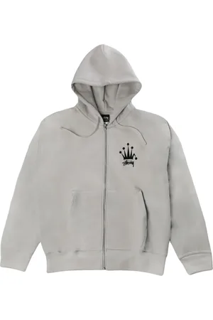 STUSSY Crown-print hoodie