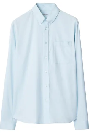 Burberry Embroidered-logo shirt