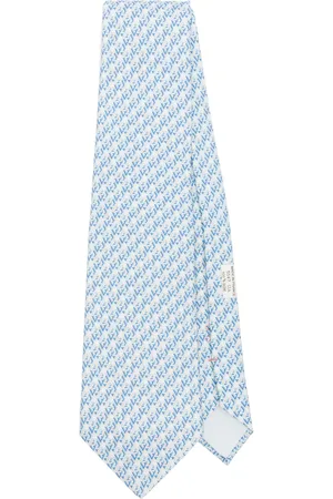 Hermès Corbata de seda 2000