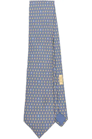 Hermès Corbata de seda 2000