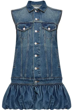 COPERNI Vestido corto de mezclilla