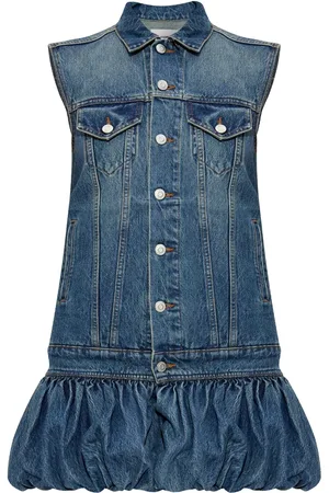 COPERNI Vestido corto de mezclilla