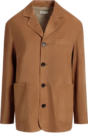 Bally Blazer de gamuza