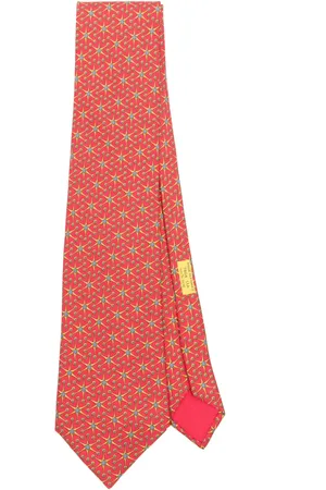 Hermès Corbata de seda 2000
