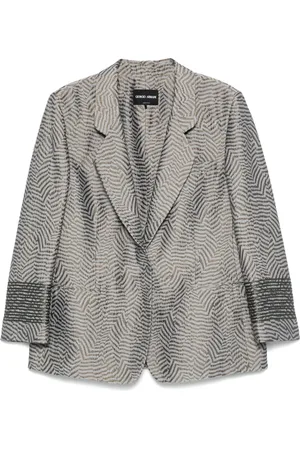 Giorgio Armani Blazer con motivo de rayas