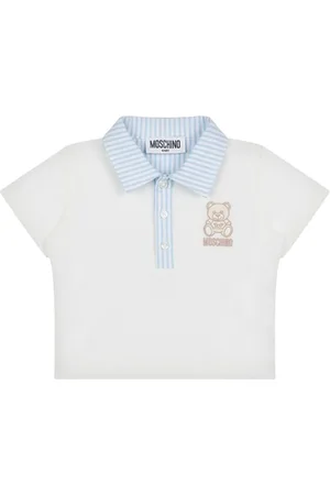 Moschino Playera tipo polo con motivo Teddy Bear