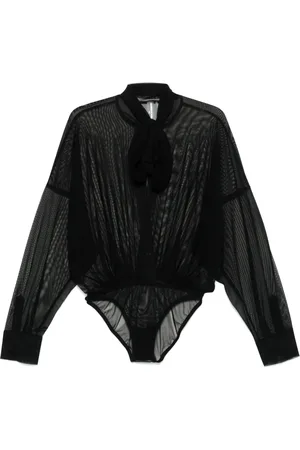 Norma Kamali Body estilo camisa con moño