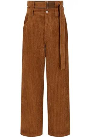 Studio Tomboy Pantalones de pana anchos