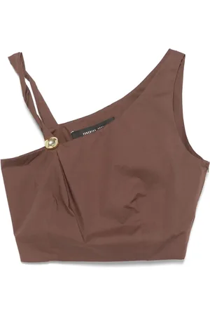FEDERICA TOSI Top con detalle de broche