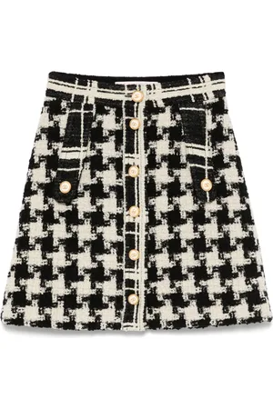 VALENTINO GARAVANI Falda corta de tweed