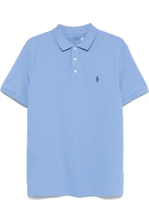 Ralph Lauren Playera tipo polo con logo bordado