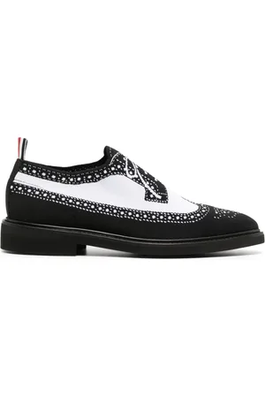 Thom Browne Mocasines con motivo trompe l