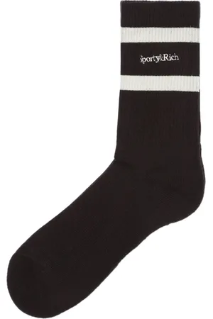 Sporty & Rich Calcetines con logo bordado