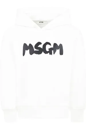 Msgm Hoodie con logo estampado