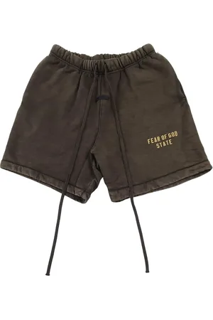 FEAR OF GOD Shorts con logo estampado