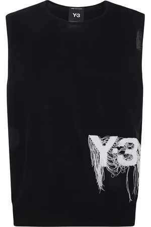 Y-3 Chaleco con logo bordado