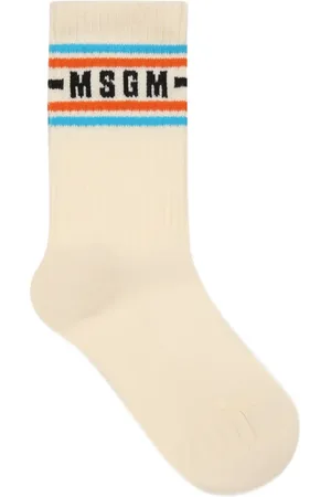 Msgm Calcetines tejidos de canalé