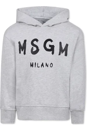 Msgm Hoodie con logo estampado