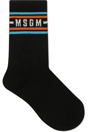 Msgm Calcetines tejidos de canalé