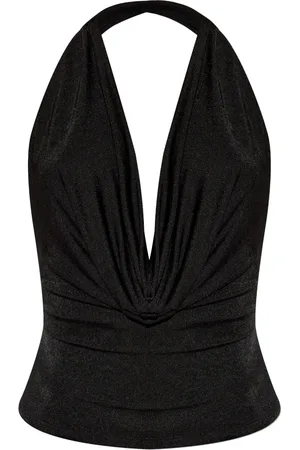 MISBHV Blusa con detalle drapeado
