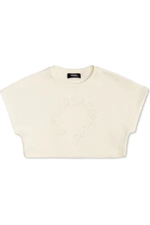 VERSACE Playera con logo bordado