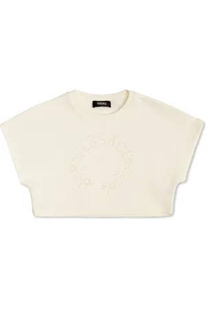 VERSACE Playera con logo bordado