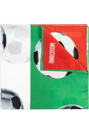 Moschino Mascada con estampado gráfico