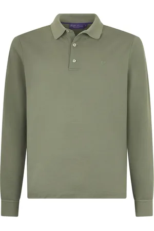 Ralph Lauren Playera tipo polo con logo bordado