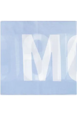 Moschino Mascada con logo estampado