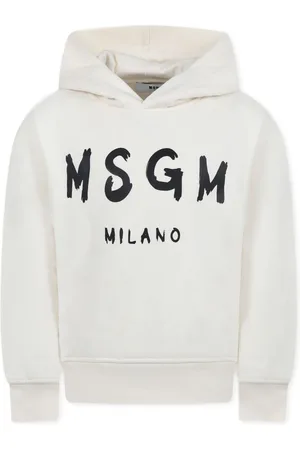 Msgm Hoodie con logo estampado