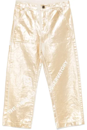 The Animals Observatory Pantalones con acabado revestido