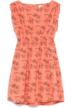 The Animals Observatory Vestido con estampado gráfico