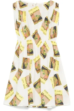 The Animals Observatory Vestido con estampado gráfico