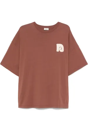 Nanushka Playera con cuerda bordada