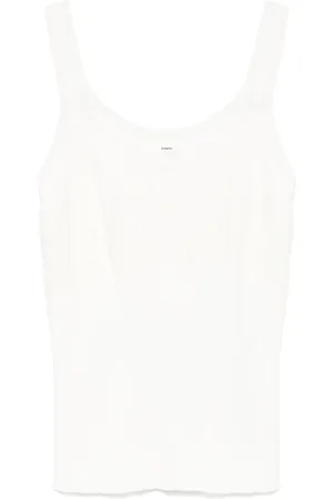 ERMANNO SCERVINO Camiseta con detalle de encaje