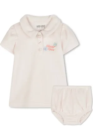 Kenzo Vestido con logo estampado