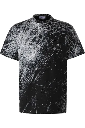 Alexander McQueen Playera con estampado en toda la pieza