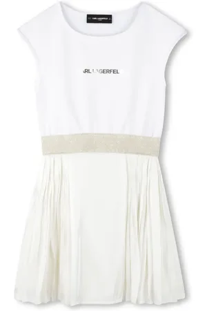 Karl Lagerfeld Vestido con logo estampado