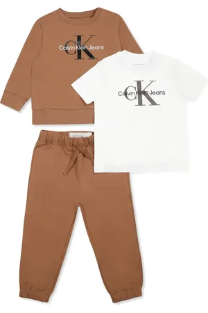 Calvin Klein Traje de baño con logo bordado