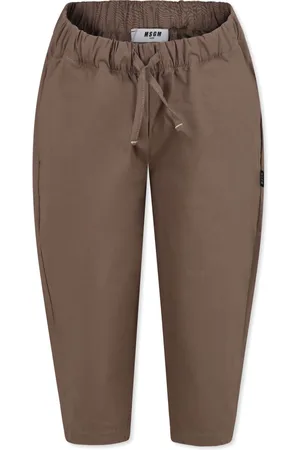 Msgm Pantalones con etiqueta del logo