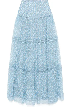 ERMANNO SCERVINO Valencienne lace-detail maxi skirt