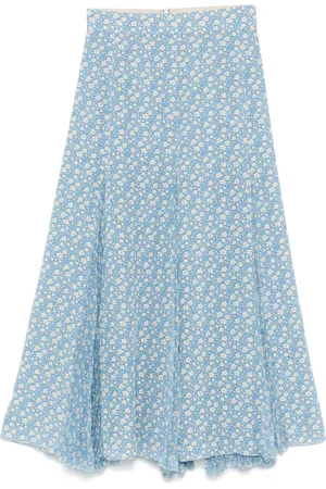 ERMANNO SCERVINO Falda midi de seda