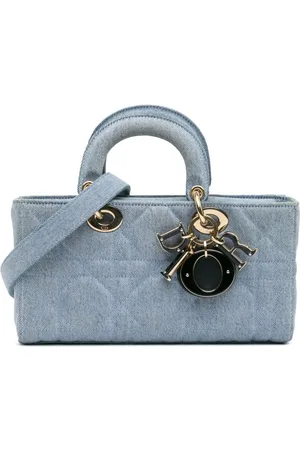 Dior Bolsa satchel Small Denim Macrocannage Lady D Joy 2022