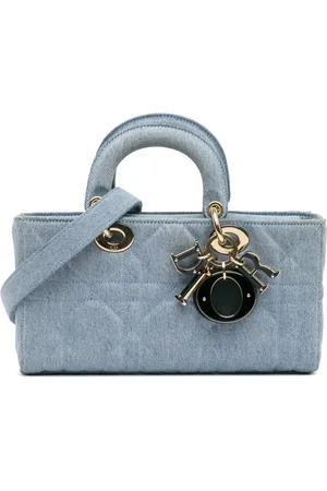 Dior Bolsa satchel Small Denim Macrocannage Lady D Joy 2022