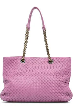 Bottega Veneta Tote Medium Intrecciato Double Chain 2012-2024