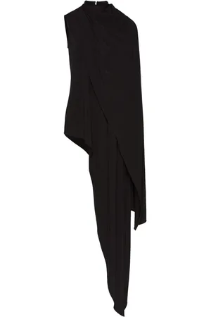 MAGDA BUTRYM Vestido corto con detalle drapeado